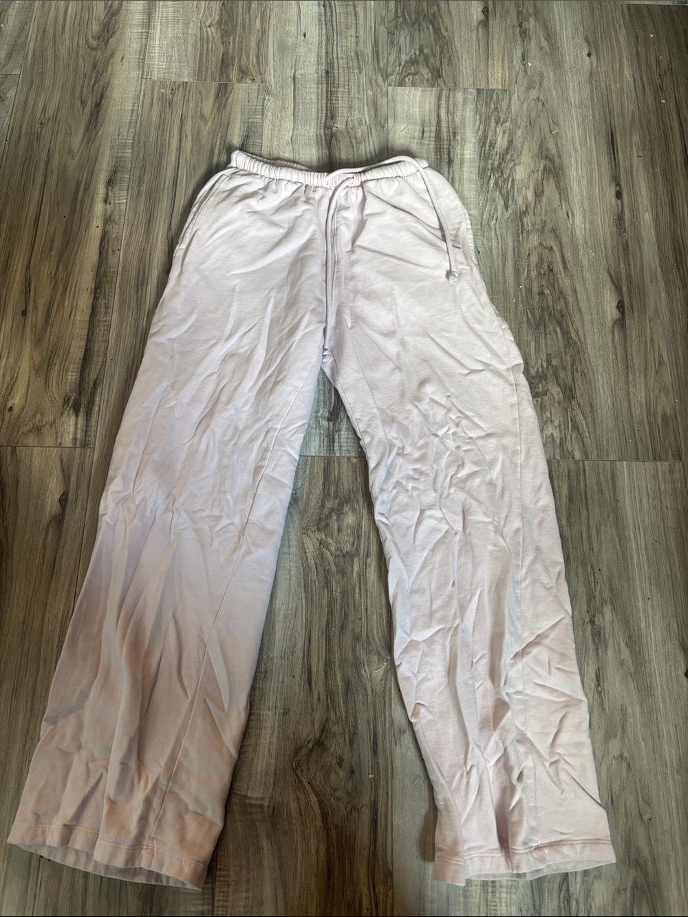 Harlow Pale Pink Drawstring Lounge Pants